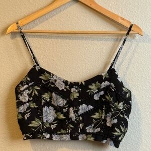 American Eagle Floral Top size M
